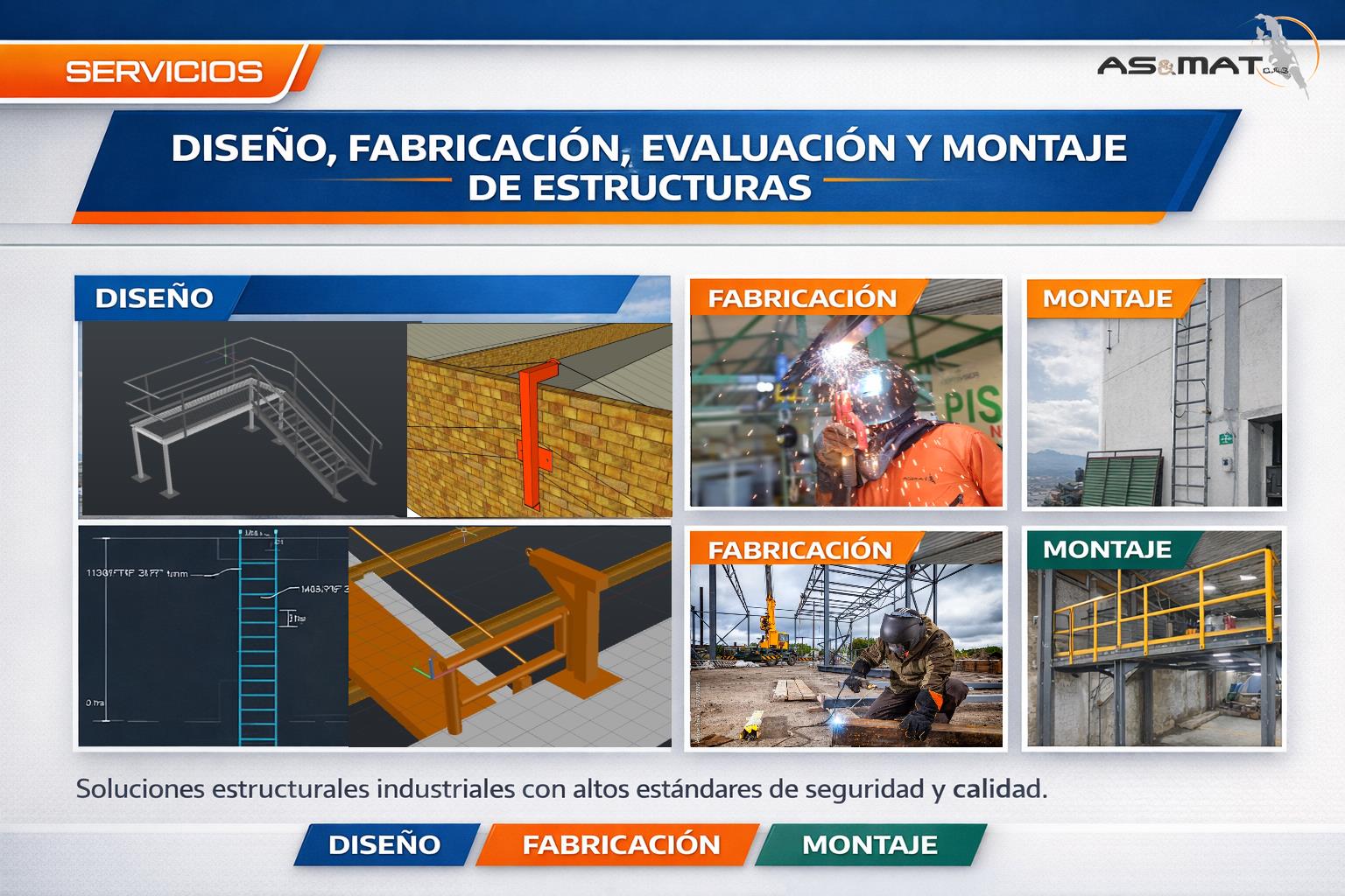 Diseño, Fabricación y Montaje de Estructuras